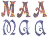 Monogrammes glacés