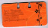 Carte de Sylvie verso